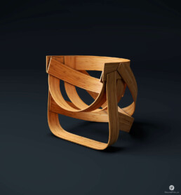 Bamboo Chair 3D