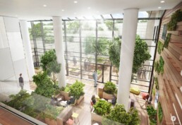 Perspective 3D des Terrasses Victor Hugo, par Guillaume Favre