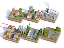 Illustration Méthanisation 3D par Guillaume Favre