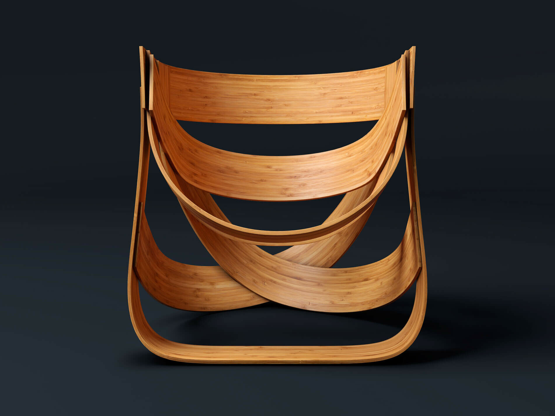 Bamboo Chair 3D