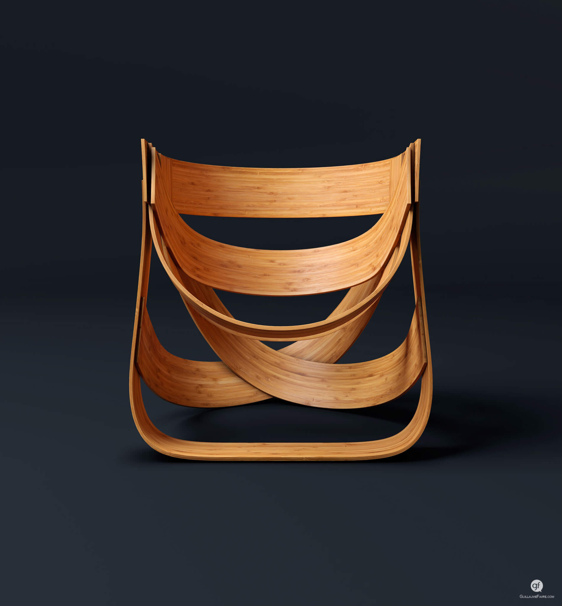 Bamboo Chair 3D