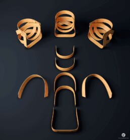 Bamboo Chair 3D by Guillaume Favre