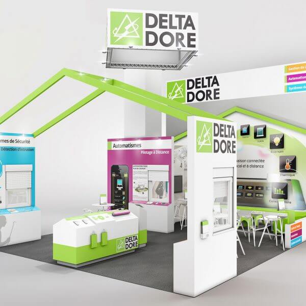 Stand DELTA DORE 3D