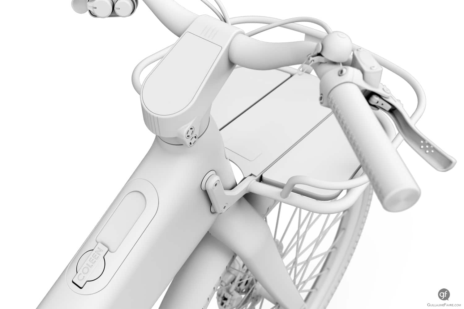 3D Coleen Bike par Guillaume Favre