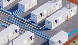 Illustration 3D pour Africa Power Services.