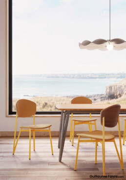 Mobilier Carrier - Visuels 3D - par Guillaume Favre